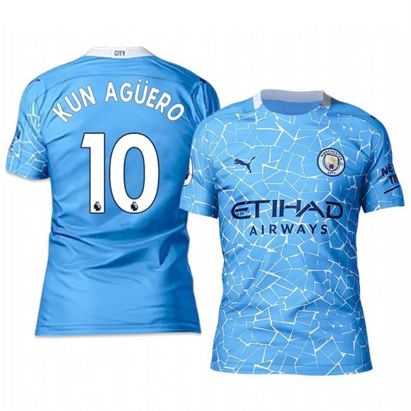 manchester city sergio aguero jersey